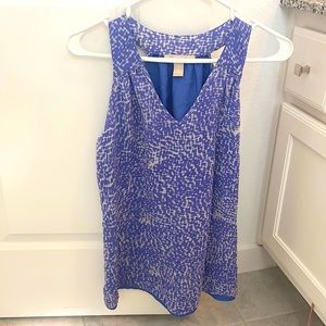 Size 4 Blue banana republic silk blouse (XS- M)